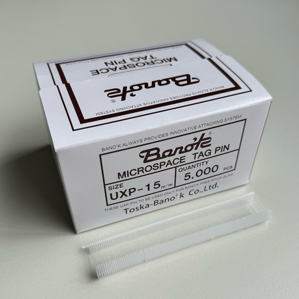 Fijne Banok textielpins 100 stuks per clip